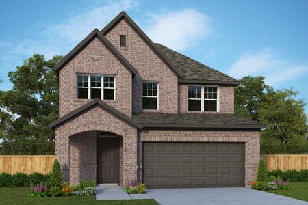 New construction Single-Family house 16327 Verbena Glen Drive, Hockley, TX 77447 The Carolwood- photo 0 0