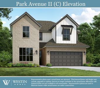New construction Single-Family house 5048 Steady Breeze Drive, Katy, TX 77493 The Park Avenue II- photo