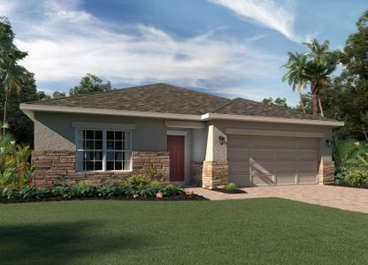 New construction Single-Family house Bartley Flex, 314 Marion Loop, Haines City, FL 33844 - photo