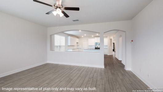 New construction Single-Family house 14052 Brazos Cove Drive, San Antonio, TX 78253 The Clydesdale- photo 10 10