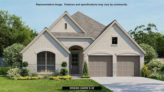 New construction Single-Family house Design 2420W, 5435 Violet Ridge Drive, Richmond, TX 77469 - photo