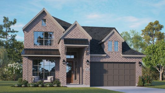 New construction Single-Family house 7726 Clover Gully Lane, Katy, TX 77493 Pendleton - 50' Lot- photo