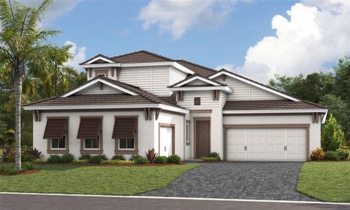 New construction Single-Family house 17725 Roost Place, Lakewood Ranch, FL 34211 Garparilla II- photo 0