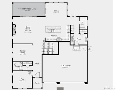 Structural options added include: Owner's bath 5, covered concrete patio, full unfinished basement, modern fireplace., Shower in lieu of tub at bath 2, 8' doors on second level and 8' X 12' slider in great room.
