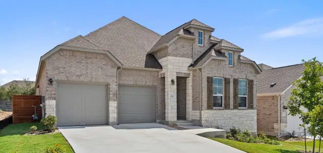 New construction Single-Family house 2104 Little Snake Way, Georgetown, TX 78628 - photo 0