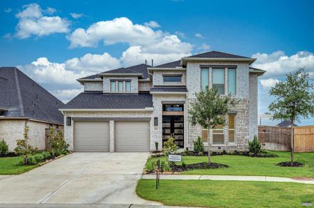 New construction Single-Family house 4827 Highland Stream Court, Fulshear, TX 77441 - photo 0