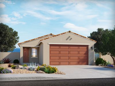 New construction Single-Family house 3175 E Lilly Jane Way, San Tan Valley, AZ 85143 Ezra- photo 1 1