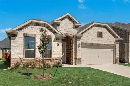 New construction Single-Family house 1237 Superbloom Avenue, Fort Worth, TX 76247 Rosso- photo 0