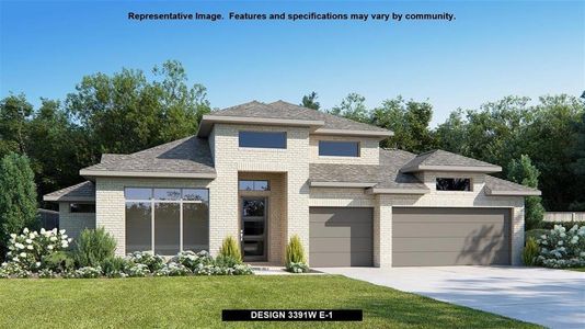 New construction Single-Family house 5511 Holly Hollow Lane, Fulshear, TX 77441 Design 3391W- photo 0