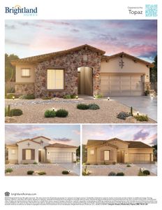 New construction Single-Family house 22894 E. San Tan Blvd, Queen Creek, AZ 85142 Hacienda Series - Topaz- photo 1 1