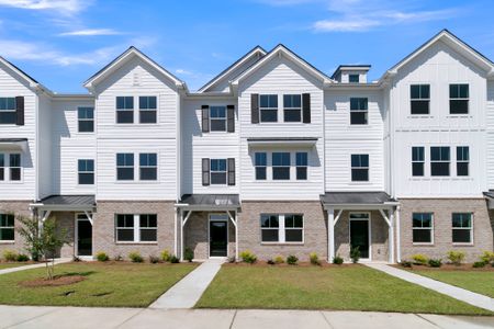 New construction Townhouse house 5162 Double Eagle Loop, Summerville, SC 29485 Saluda Homeplan- photo 0