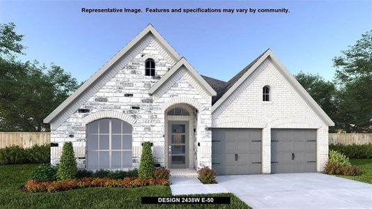 New construction Single-Family house 12714 Plaza Solana Place, Cypress, TX 77433 Design 2438W- photo 0
