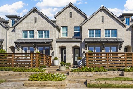 New construction Townhouse house 1139 Morgan Drive, Sherman, TX 75090 Berkley Plan- photo 0