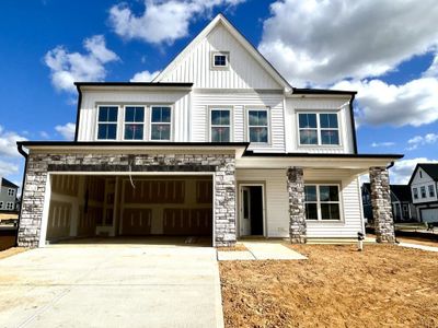 New construction Single-Family house 125 South Stone Mill Trail, Unit 241, Clayton, NC 27520 Macon Homeplan- photo 0