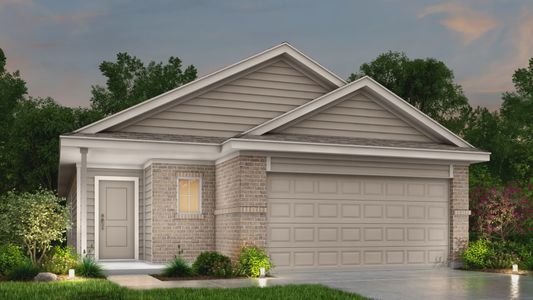 New construction Single-Family house 13750 Pinkston, San Antonio, TX 78252 Bertram- photo 0