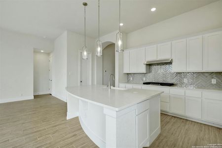 New construction Single-Family house 12412 Lanthimos, San Antonio, TX 78254 Davenport Plan- photo 0