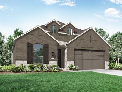 New construction Single-Family house 1537 Creekside Drive, Van Alstyne, TX 75495 Davenport Plan- photo 0 0