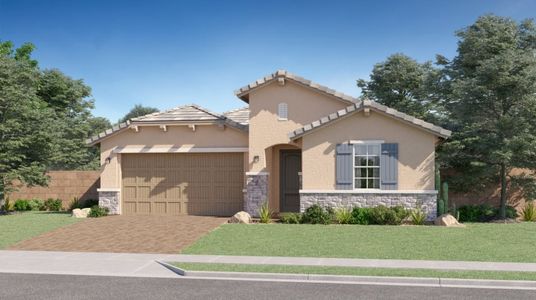 New construction Single-Family house 7666 W Jackrabbit Ln, Peoria, AZ 85383 Revolution- photo 0