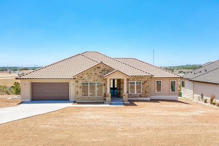 New construction Single-Family house 401 Bendito Way, Marble Falls, TX 78654 - photo 0