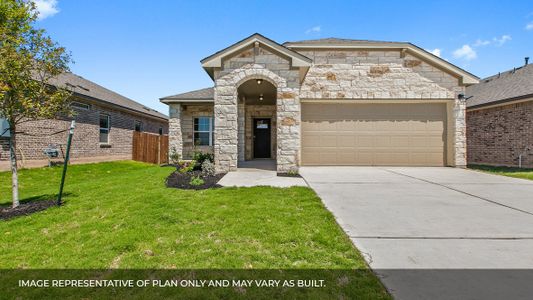 New construction Single-Family house The Roosevelt, 101 Altamont Street, Hutto, TX 78634 - photo