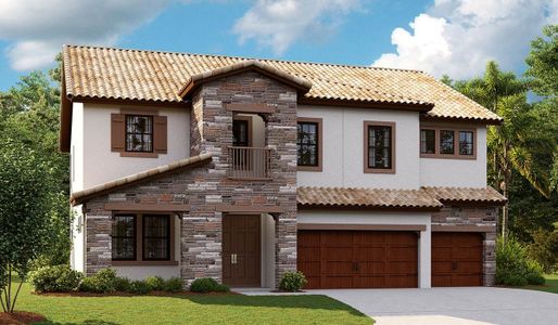 New construction Single-Family house Verona, 10858 Rustic Timber Loop, San Antonio, FL 33576 - photo