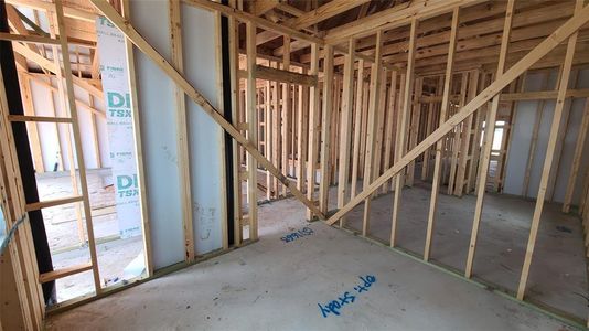 New construction Single-Family house 922 Palo Brea Loop, Hutto, TX 78634 Livingston Homeplan- photo 27 27