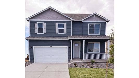 New construction Single-Family house 876 King St, Lochbuie, CO 80603 Henley- photo 0