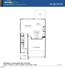 New construction Single-Family house 137 Rushmore Avenue, Garner, NC 27529 Lennon- photo 2