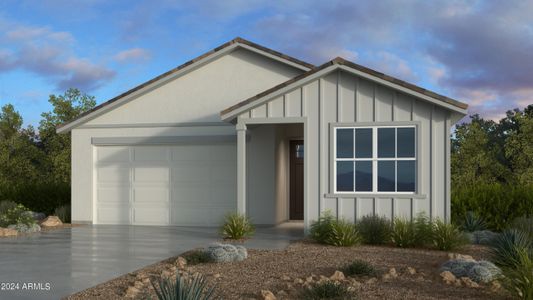 New construction Single-Family house 25219 N 172Nd Lane, Surprise, AZ 85387 Sandstone- photo 0