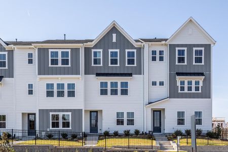 New construction Townhouse house 1206 Holding Village Way, Wake Forest, NC 27587 - photo 0