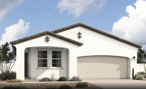 New construction Single-Family house 17305 W Desert Sage Dr, Goodyear, AZ 85338 Pinehurst- photo 0 0