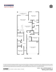 New construction Single-Family house 582 W Freedom St, Florence, AZ 85132 Harris- photo 1 1