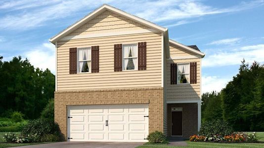 New construction Single-Family house 8223 Bluewater Drive, Fairburn, GA 30213 AISLE- photo 0