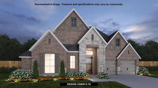 New construction Single-Family house 511 Watershield Cove, Georgetown, TX 78633 Design 3206W- photo 0 0