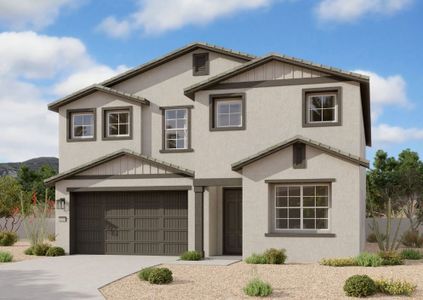 New construction Single-Family house 32165 N Saddlehorn Dr, San Tan Valley, AZ 85140 Daisy Homeplan- photo 0