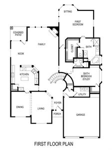 New construction Single-Family house 2610 White Plains, Midlothian, TX 76065 Brentwood II F (w/Media)- photo 2 2