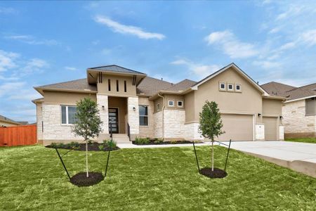 New construction Single-Family house 640 Loop Premier Park, Dripping Springs, TX 78620 Avery- photo 3 3