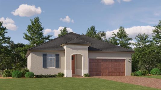 New construction Single-Family house 10407 Banyan Breeze Boulevard, Land O' Lakes, FL 34638 - photo 0 0