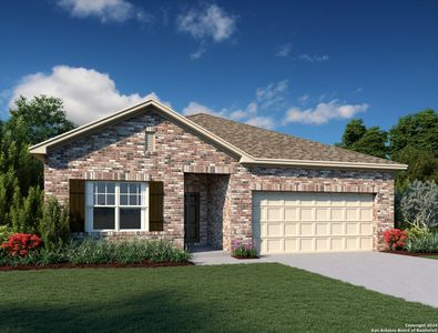 New construction Single-Family house 4615 Serpens, San Antonio, TX 78245 Alyssa Homeplan- photo 0 0
