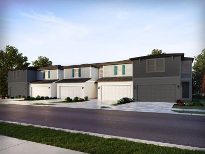 New construction Fourplex house 4366 Restful Fallow Cove, Saint Cloud, FL 34772 Oakville I- photo