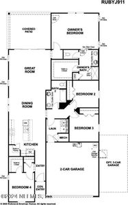 New construction Single-Family house 654 Bartram Downs Road, Orange Park, FL 32065 Ruby- photo 0 0