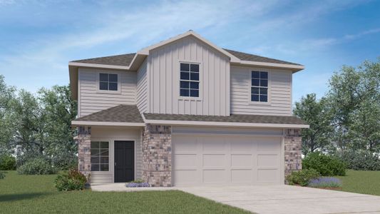 New construction Single-Family house 367 Lake Sweetwater Lane, Buda, TX 78610 The Emma- photo 0