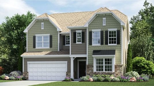 New construction Single-Family house Greenway, 247 Tackle Box Dr., Troutman, NC 28166 - photo
