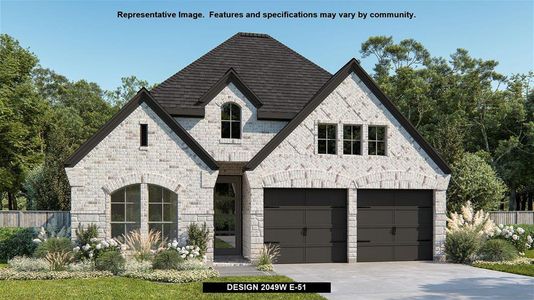 New construction Single-Family house 19138 Satsuma Ridge Drive, Manvel, TX 77578 Design 2049W- photo 0 0