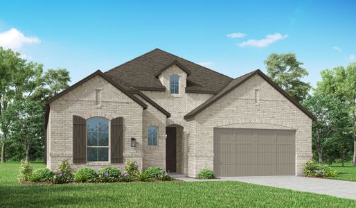 New construction Single-Family house 29630 Highland Meadow Drive, Fulshear, TX 77441 Brentwood Plan- photo 0 0