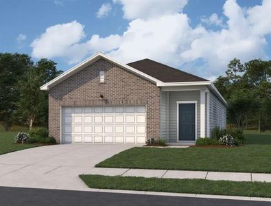 New construction Single-Family house 100 Enforcer Loop, Jarrell, TX 76537 - photo 0 0