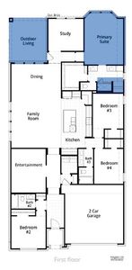 New construction Single-Family house 229 Missouri Primrose Lane, San Marcos, TX 78666 Kingston Plan- photo 1 1