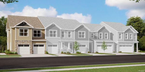 New construction Townhouse house 2430 Heathcliff Trail, Indian Land, SC 29707 Clifton- photo 0