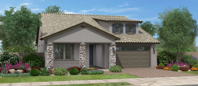New construction Single-Family house Rutherford w/Loft, 24276 North 162nd Avenue, Surprise, AZ 85387 - photo
