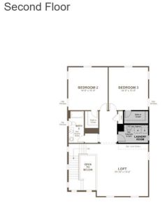 2nd Floorplan - Representative Photo